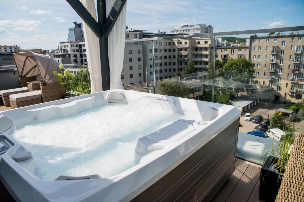 Apartament Luksusowy penthouse z jacuzzi i widokiem na morze Gdynia Zewnętrze zdjęcie